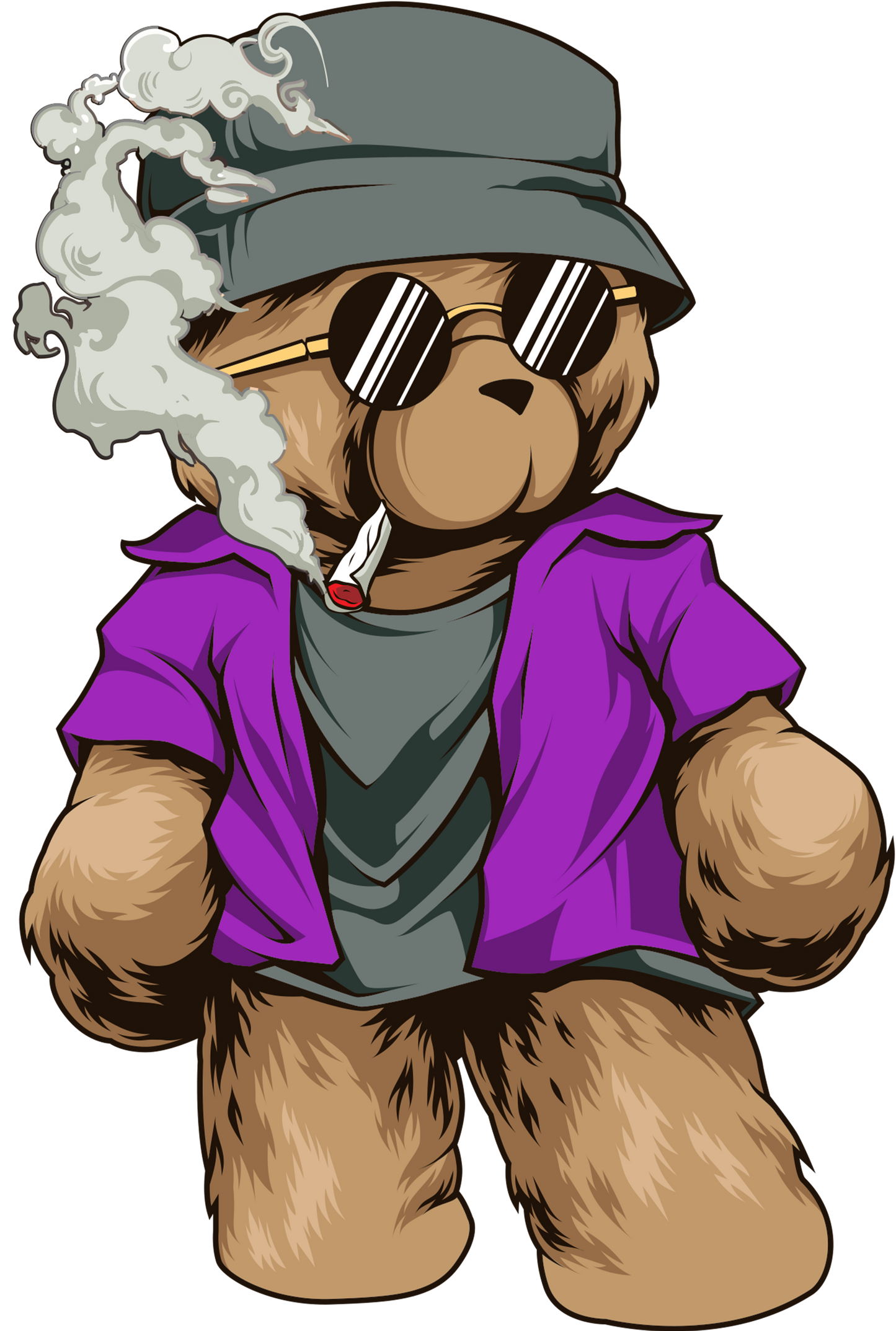 Purple-Bear